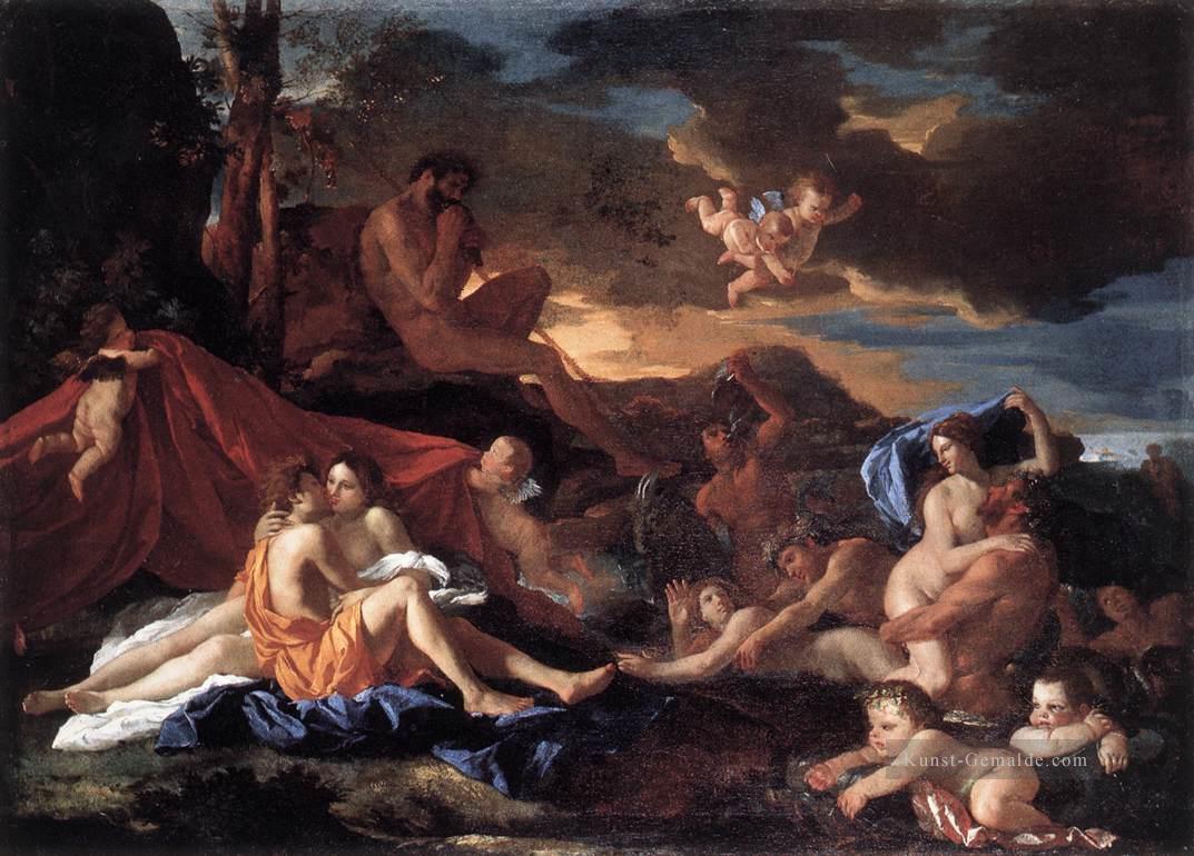 Acis und Galatea klassische Maler Nicolas Poussin Ölgemälde